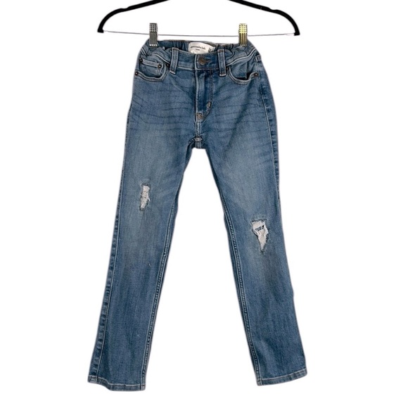 abercrombie kids Other - Abercrombie Kid's Girl's Skinny Distressed Medium Wash Jeans Size 7/8 Regular